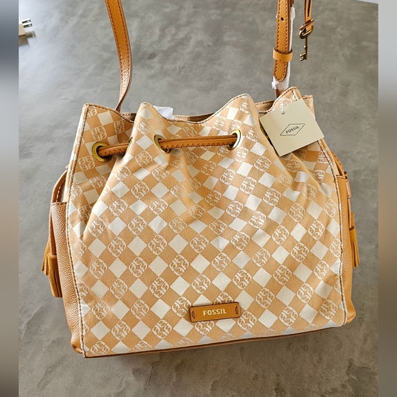 Fossil Handbags - Fossil BNWT Rayna Drawstring Bag